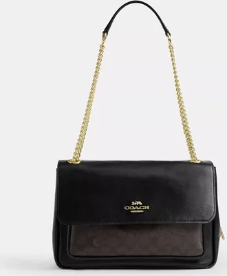 Coach Elodie Crossbody Bag In Signature Canvas