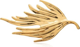 Jil Sander Accessoires, Dames, Geel, ONE Size, Messing Broche