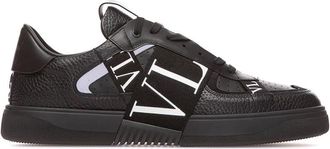 Valentino Garavani Stijlvolle Sneakers - Heren - Sneakers - Zwart - 45 EU - Leer - Schoenen