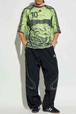 adidas T-shirt With Logo, Mens, Green