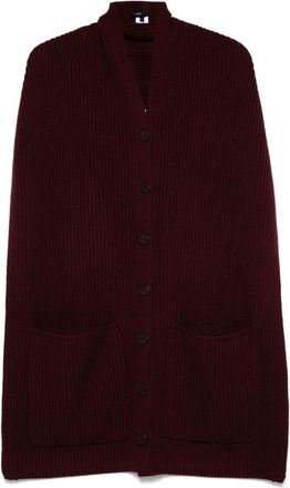 Joseph button-up scarf - women - Silk/Wool/Cashmere - One Size - Red