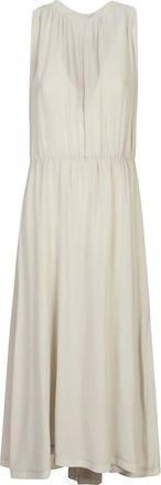 Crida Milano Midi Dresses, female, Beige, Size: 3XS Beatrice dEste Midi Dress
