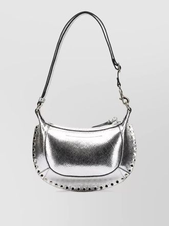 Isabel Marant oskan moon small leather clutch bag