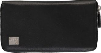 Versace Collection Leather Zip Around Wallet