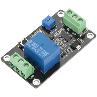 OEM M&oacute;dulo De Rel&eacute; Temporizador De Retardo, Placa De Conmutaci&oacute;n De Retardo De Encendido/apagado Con Enclavamiento Autom&aacute;tico, Cc 5v/12v/24v (cc12v) - Cre
