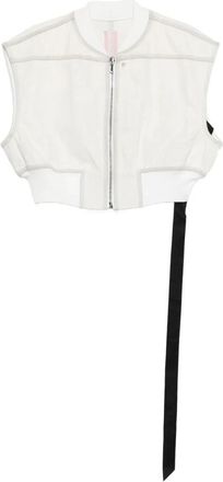 Rick Owens Tatlin Bomber - Dames - Bodywarmers - Wit - S - Katoen - Jassen