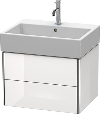 Duravit Duravit - Mueble Bajo Lavabo Xsquare 397x584x460mm Alto Brillo Albaricoque Perla