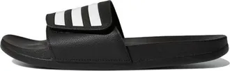 adidas Adilette Comfort Adjustable Slide Black White GZ8951