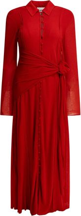 Ganni Vestido camisero largo Ganni