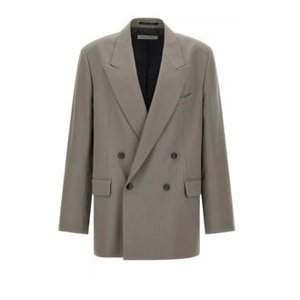 Dries Van Noten Heren, Jassen, Grijs, Maat: M