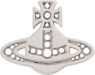 Vivienne Westwood Womens Marinetta Single Stud Earrings Metal Silver Jewelry-Watches