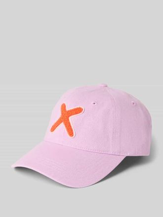 Unio Hamburg Base Cap mit Allover-Logo-Print Modell Kobe in Flieder, Gr&ouml;&szlig;e 1