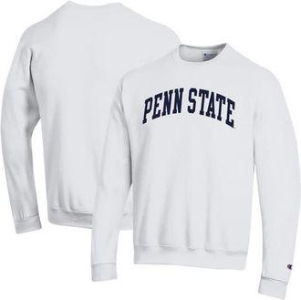 Champion Mens Champion White Penn State Nittany Lions Basic Arch Fleece Pullover Sweatshirt at Nordstrom, Size Xx-Large