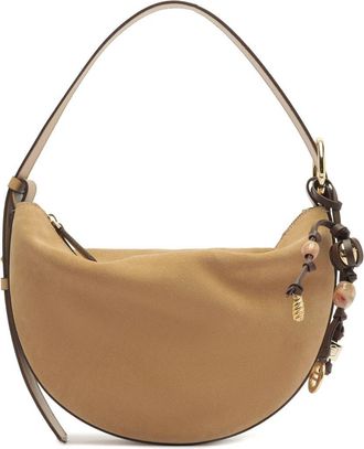 Arezzo Medium Simone Suede Shoulder Bag in Verano/Verano/New Cocoa at Nordstrom