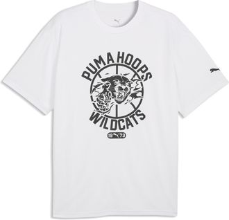 Puma T-shirt da basket TEAM ROAR da uomo, Accessori, Bianco, 3XL