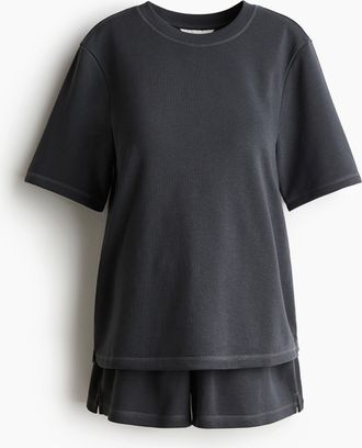 H&M MAMA Before & After 2-teiliges Set - Grau