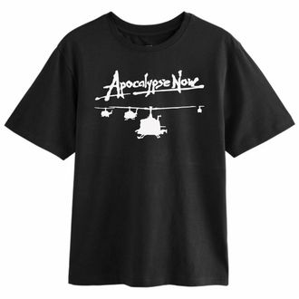 Generic Apocalypse Ink Art Now Graphic T-Shirt, Famous Retro War Action Movie Fan Helicopter Artsy Shirt, Gift Unisex Tee Top (Black, XL)