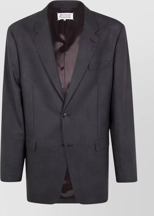 Maison Margiela tailored jacket with notch lapel and pockets