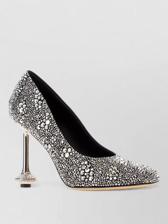 Loewe embellished suede leather pumps