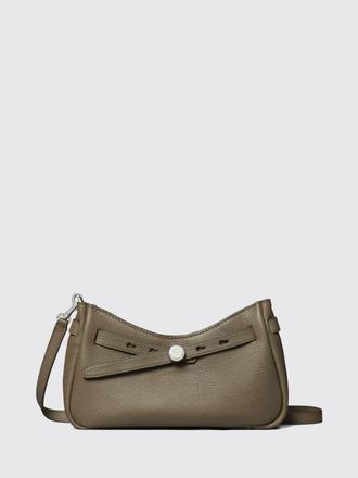 Tory Burch Mini borsa a tracolla Romy in pelle martellata con logo Double T