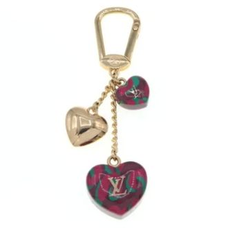 Louis Vuitton Pre-owned Accessories, female, Multicolor, Size: ONE SIZE Pre-owned Vintage Keyring
