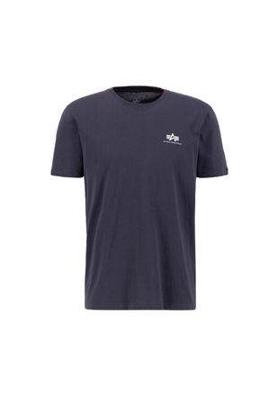 Alpha Industries T-Shirt ALPHA INDUSTRIES Basic T-Shirt SL, Herren, Gr. S, grau (iron grau), Obermaterial: 100% Baumwolle, Shirts T-Shirt