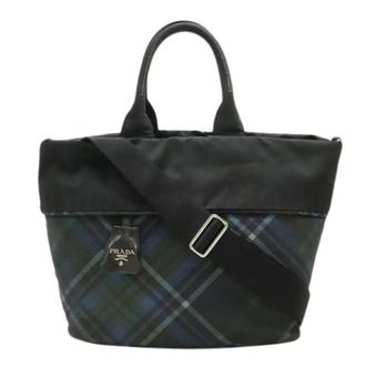 Prada Pre-owned Bolso Tote Reversible de Nailon - Pre-owned - Mujer - Negro - ONE SIZE