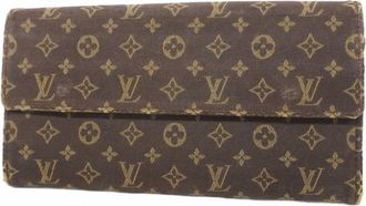 Louis Vuitton Ebene Long Wallet (Bi-Fold) (Pre-Owned)