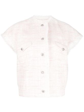 Shiatzy Chen Giacca con decorazione - Rosa
