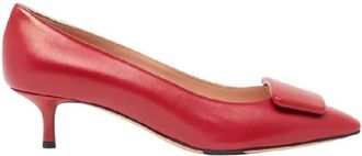 Bally Claudie 45 Leather Pumps, Brand Size 35 ( US Size 4.5 )