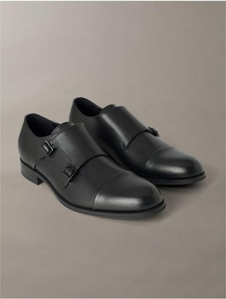 Calvin Klein Mens Mens Rekben Dress Shoes - Black - 10.5