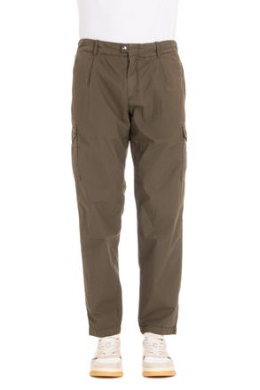 Herno Cotton Poplin Cargo Trousers