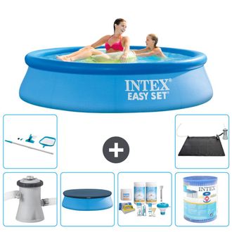 Intex Piscina Easy Set Redonda - 244x61 Cm - 8-piezas S30761