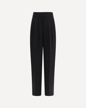 Max Mara Mstsumero Pants in linen batavia Female 42