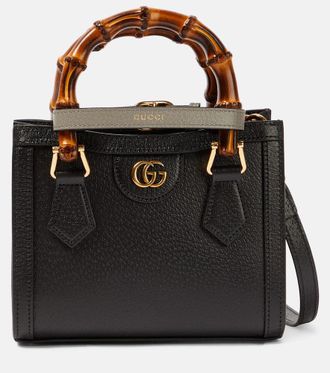 Gucci Diana Mini leather tote bag