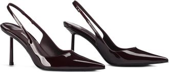 Le Silla 80mm Bella slingback pumps - Rood
