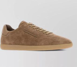 Ermenegildo Zegna suede leather sneakers