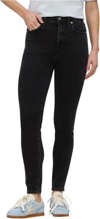Calvin Klein Jeans, Dames, Zwart, W27 L32, Katoen, High Rise Skinny Jeans