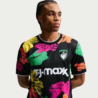 Nike Boston Legacy Stadium Edition Nike Mens Dri-FIT Replica Jersey in Black | P35861BUNT26-BLK