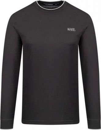 Karl Lagerfeld Hombre, Camisetas, Negro, Talla: M