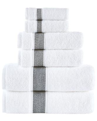 Brooks Brothers Ottoman Rolls 6Pc Towel Set