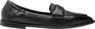Pomme Dor Ballerina Flat - Dames - Loafers - Zwart - 35 EU - Leer - Schoenen
