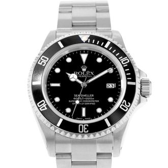 Rolex Pre-owned Rolex Sea-Dweller 4000 Automatic Black Dial Mens Watch 16600 BKSO