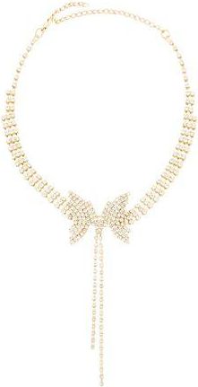 8 by YOOX RHINESTONES BUTTERFLY CHOCKER