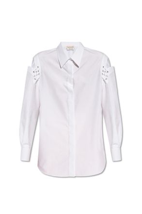 Alexander McQueen Shirt With Cutouts