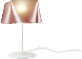 Linea Zero Lámpara de Mesa Base y Vástago de Cobre en Metal Cm. 28x35h