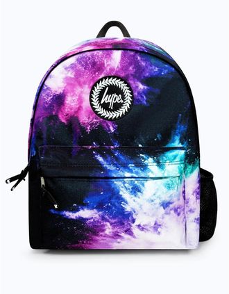 Hype Womens Hype Iconic Girls Chalk Dust Purple/Blue Backpack - Multi