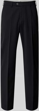 Hiltl Hiltl Anzughose aus Schurwolle Modell Piacenza I in Metallic Black, Gr&ouml;&szlig;e 102