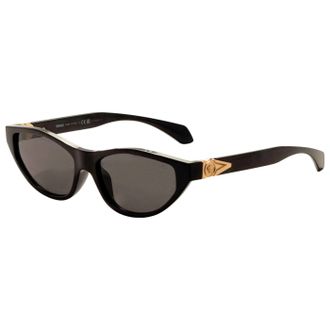 Versace Womens 55mm Black Sunglasses VE4491U-GB1-87-55