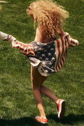 Pilcro Stars & Stripes Cardigan